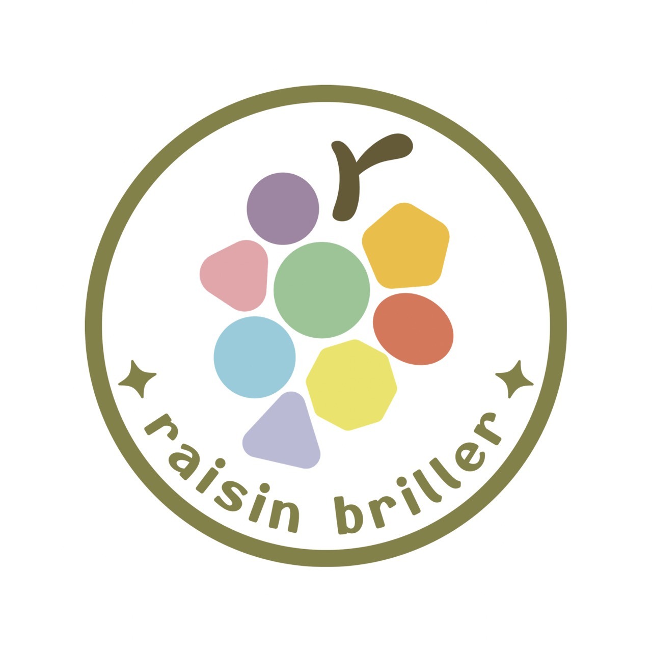 raisin briller ロゴ